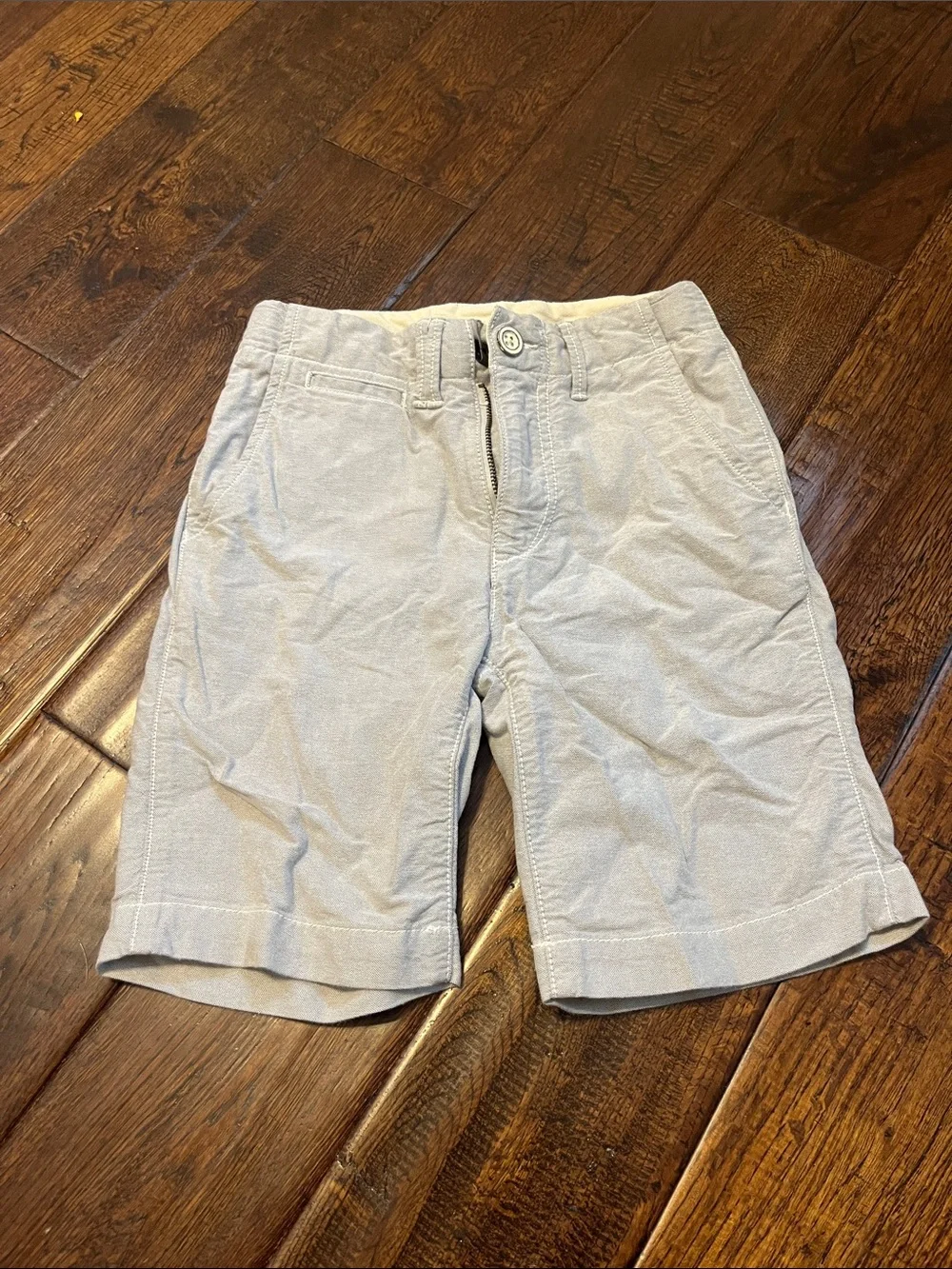 Kids Casual Light Gray Shorts